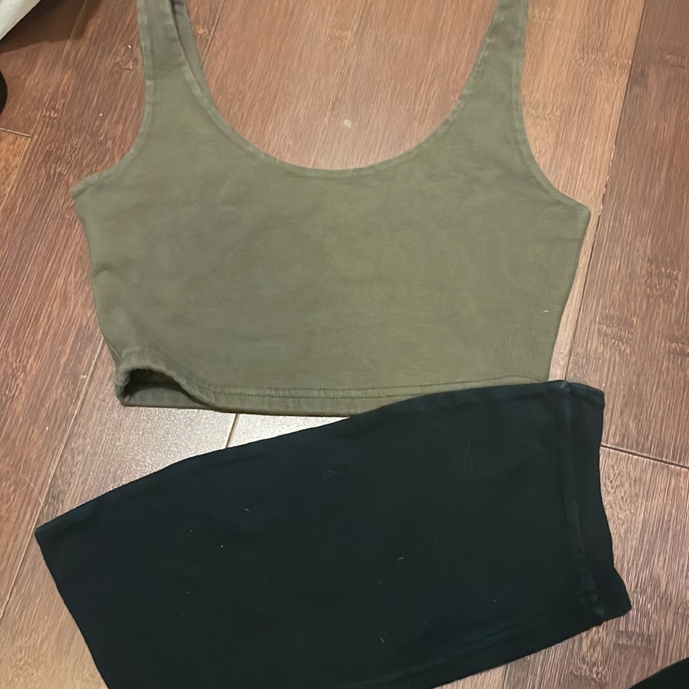 Brandy Melville Tube Top & Crop Top